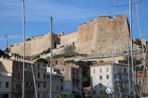 Blick vom Liegeplatz auf Castell
