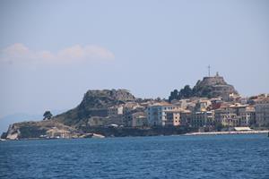 Korfu Stadt mit Festung