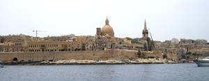 Einfahrt Valletta