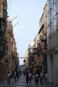 Hauptstr. Valletta Altstadt